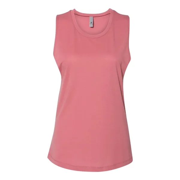 Women's tank top made from poly-cotton; features hemmed, oversized armholes, baby... from ASI 84358 S&S Activewear