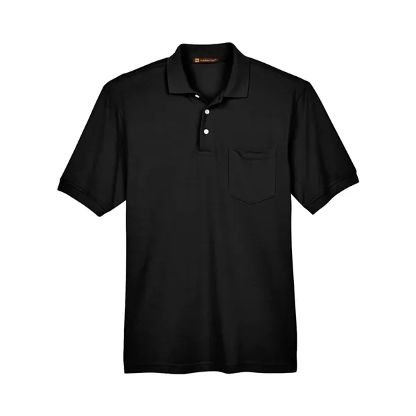 Harriton Easy Blend™ Polo with Pocket... from ASI 84358 S&S Activewear