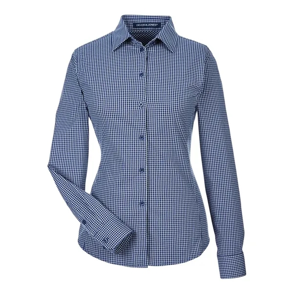 DJ Classic Women's CrownLux Performance® Tonal Mini Check...... from ASI 84358 S&S Activewear