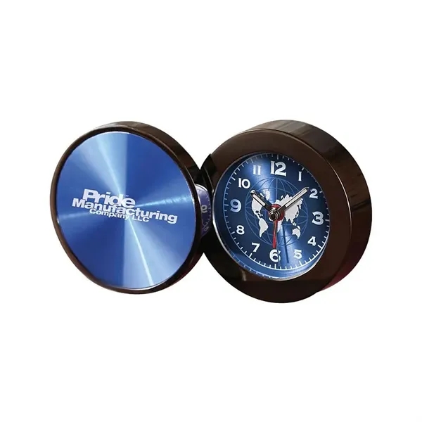 2" x 2" x 0.88" coin clock with an alarm function... from ASI 68507 The Magnet Group / Benchmark Crystal & Clocks