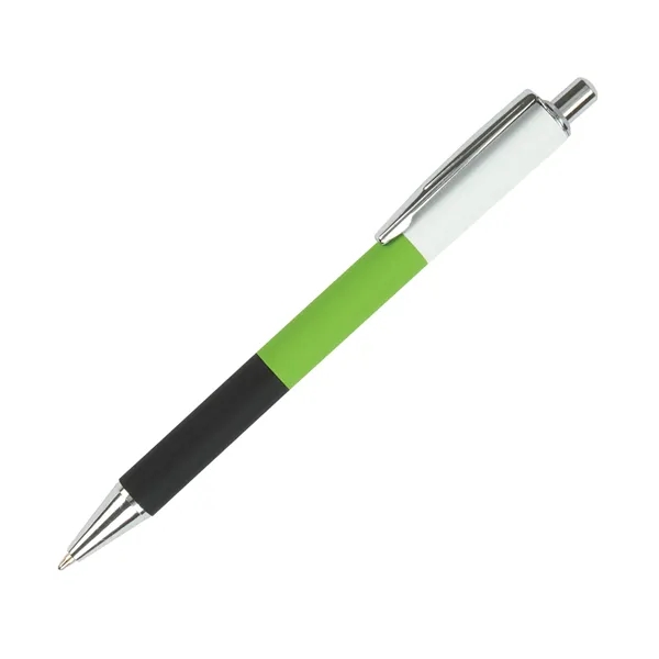 Color-Pop Plunge-Action Aluminum Ballpoint Pen... from ASI 67866 Logomark/Valumark