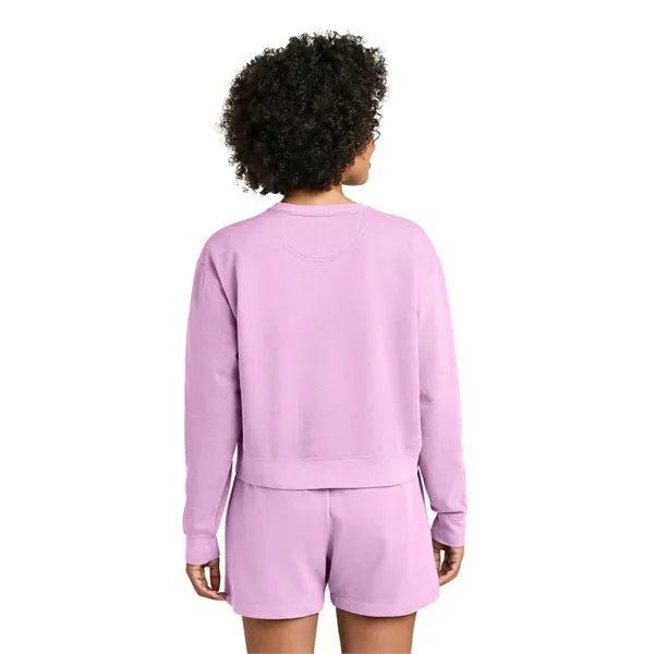 Comfort Colors Women's Mid-Length Crewneck Sweatshirt... from ASI 84863 SanMar