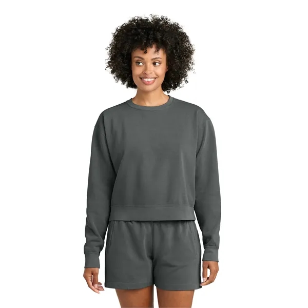 Comfort Colors Women's Mid-Length Crewneck Sweatshirt... from ASI 84863 SanMar