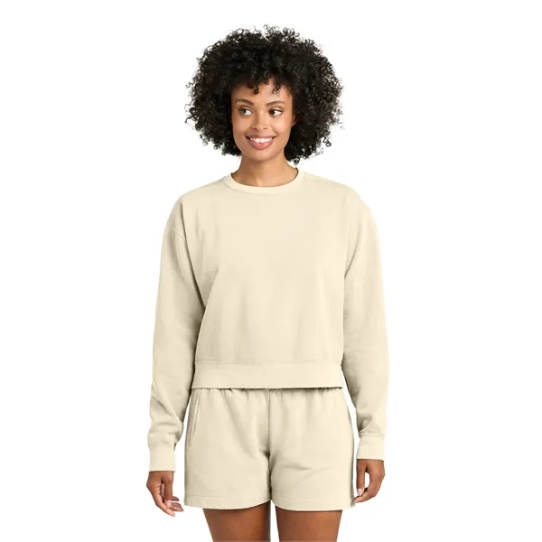 Comfort Colors Women's Mid-Length Crewneck Sweatshirt... from ASI 84863 SanMar