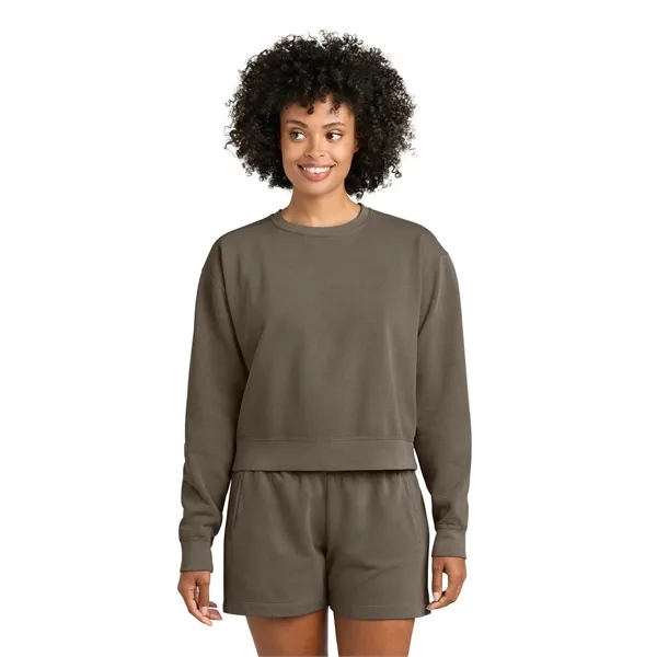 Comfort Colors Women's Mid-Length Crewneck Sweatshirt... from ASI 84863 SanMar