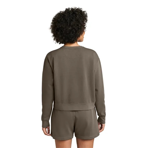 Comfort Colors Women's Mid-Length Crewneck Sweatshirt... from ASI 84863 SanMar