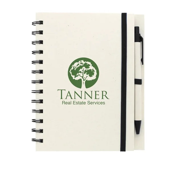 BoC Recycled Spiral Notebook with Pen... from ASI 40480 Koozie Group