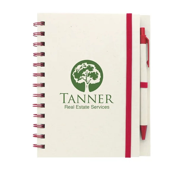 BoC Recycled Spiral Notebook with Pen... from ASI 40480 Koozie Group