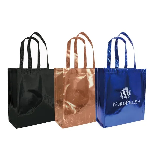 13.7" x 12" laminated non-woven polypropylene handled tote bag in assorted... from ASI 57800 Gordon Sinclair / Gordon Sinclair®