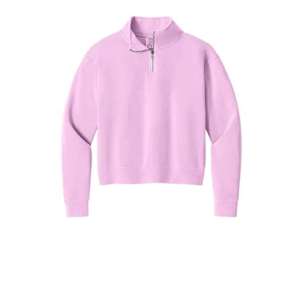 Comfort Colors Women's Mid-Length 1/4-Zip Sweatshirt... from ASI 84863 SanMar