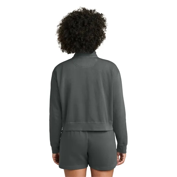 Comfort Colors Women's Mid-Length 1/4-Zip Sweatshirt... from ASI 84863 SanMar