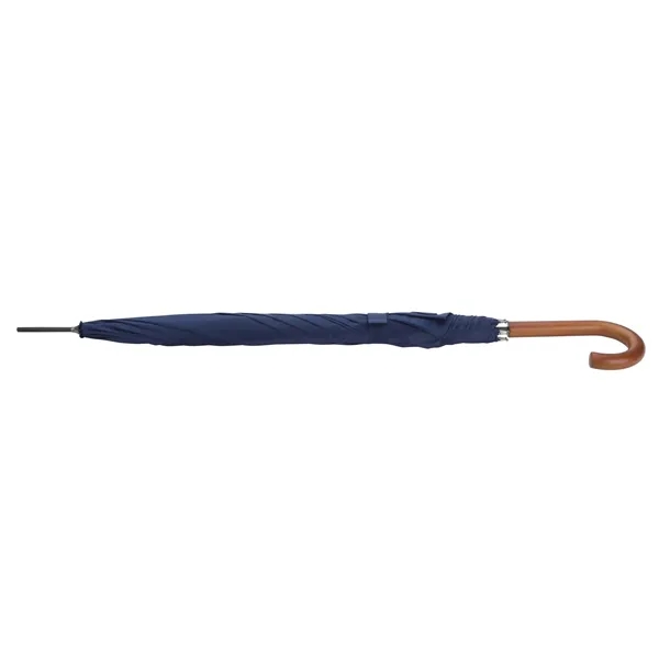 Shed Rain™ 48" Wood-Handled Auto-Open Stick Umbrella... from ASI 40480 Koozie Group