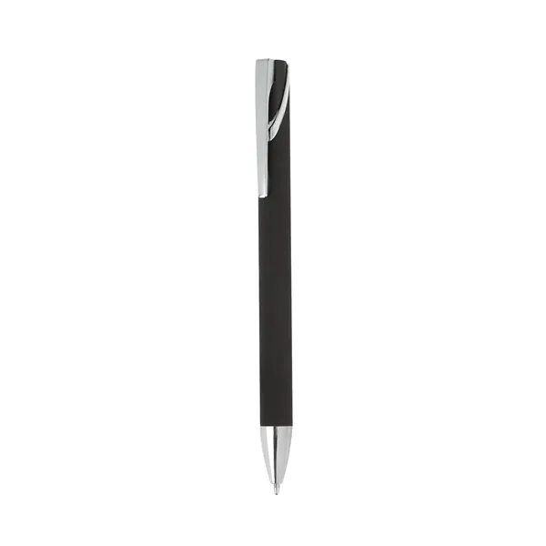 Paradigm Aluminum Soft-Touch Ballpoint Pen... from ASI 67866 Logomark/Valumark