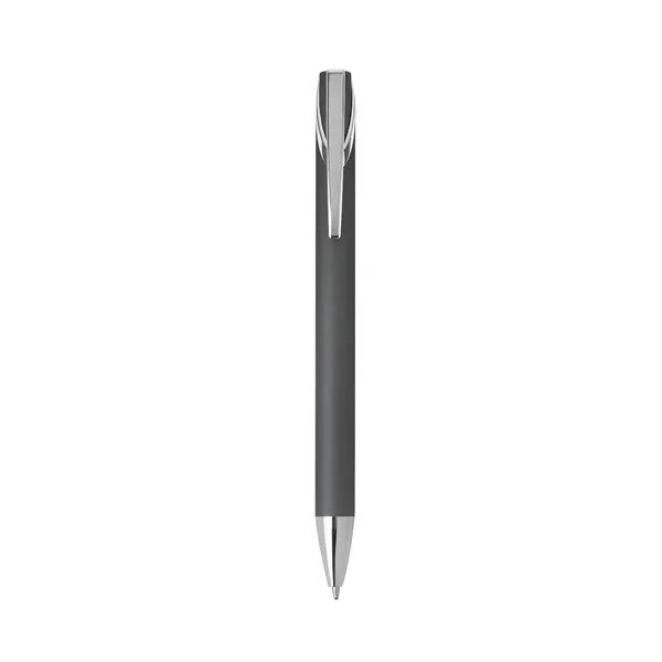 Paradigm Aluminum Soft-Touch Ballpoint Pen... from ASI 67866 Logomark/Valumark