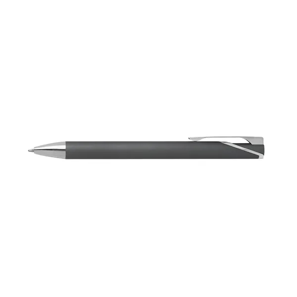 Paradigm Aluminum Soft-Touch Ballpoint Pen... from ASI 67866 Logomark/Valumark