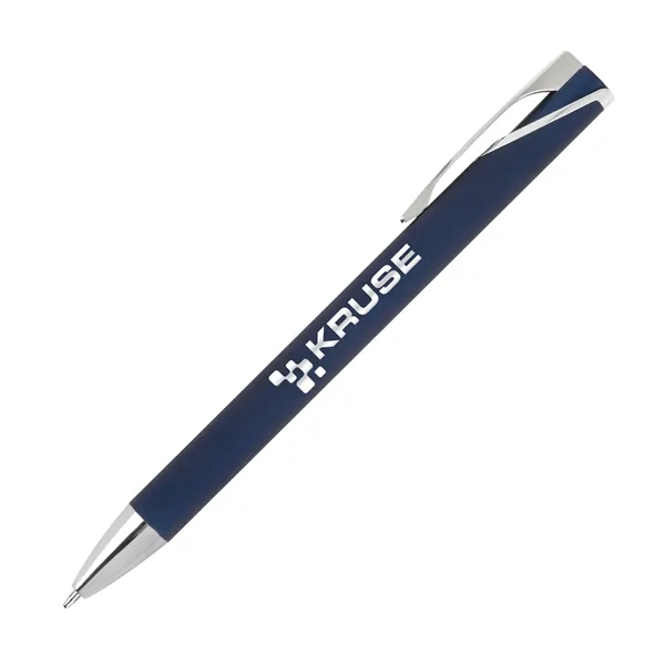 Paradigm Aluminum Soft-Touch Ballpoint Pen... from ASI 67866 Logomark/Valumark