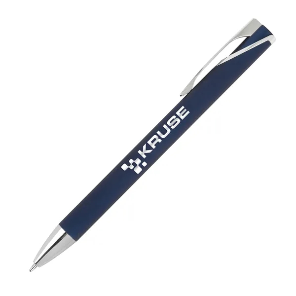 Paradigm Aluminum Soft-Touch Ballpoint Pen... from ASI 67866 Logomark/Valumark