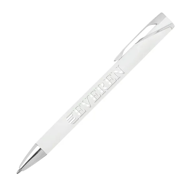 Paradigm Aluminum Soft-Touch Ballpoint Pen... from ASI 67866 Logomark/Valumark