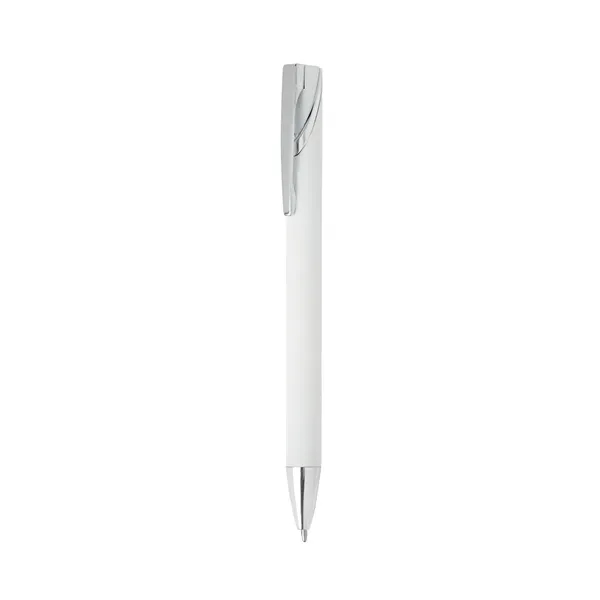 Paradigm Aluminum Soft-Touch Ballpoint Pen... from ASI 67866 Logomark/Valumark