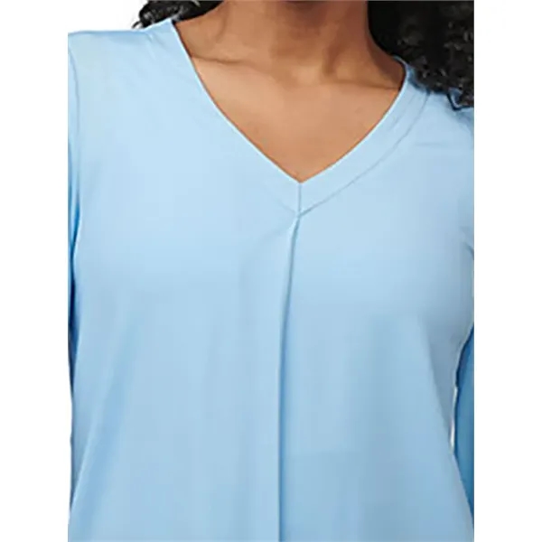 Edwards Garment - Women's Pocketless Soft Pleated Blouse... from ASI 86018 Scrub Authority / Uniform Stores