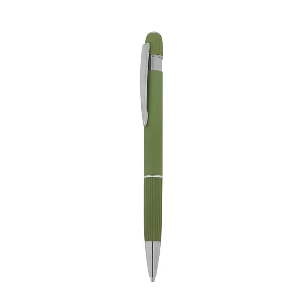 Bloom Plunge-Action Ballpoint Pen... from ASI 67866 Logomark/Valumark