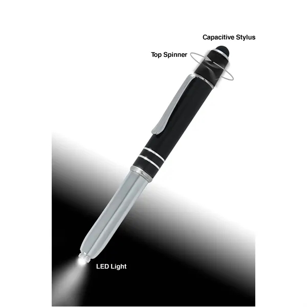 Legacy Spin 4-in-1 Ballpoint Pen... from ASI 67866 Logomark/Valumark