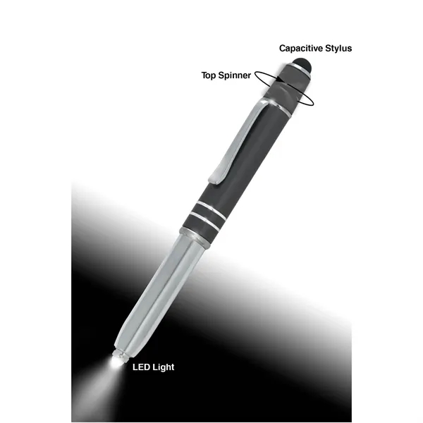 Legacy Spin 4-in-1 Ballpoint Pen... from ASI 67866 Logomark/Valumark