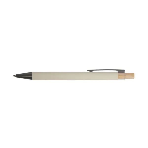 Arundi Recycled Aluminum Pen With Bamboo Plunger... from ASI 67866 Logomark/Valumark