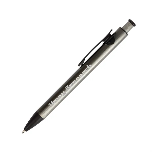 Illuminate Recycled Aluminum Plunge-Action Pen... from ASI 67866 Logomark/Valumark