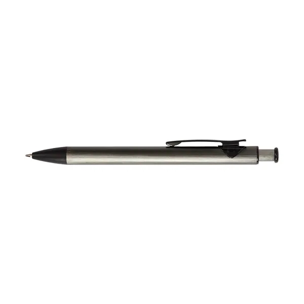 Illuminate Recycled Aluminum Plunge-Action Pen... from ASI 67866 Logomark/Valumark