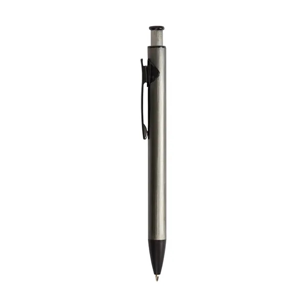 Illuminate Recycled Aluminum Plunge-Action Pen... from ASI 67866 Logomark/Valumark