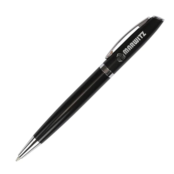 Dawson Recycled Aluminum Twist Action Ballpoint Pen... from ASI 67866 Logomark/Valumark