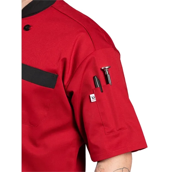 Uncommon Threads Unisex Bristol Chef Coat... from ASI 86018 Scrub Authority / Uniform Stores