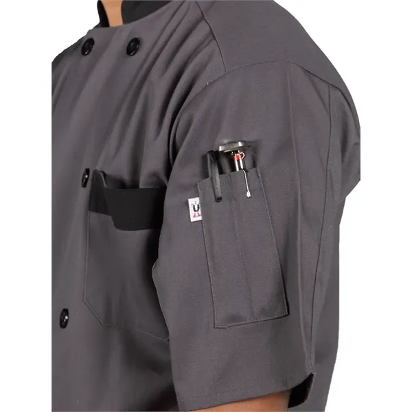 Uncommon Threads Unisex Bristol Chef Coat... from ASI 86018 Scrub Authority / Uniform Stores