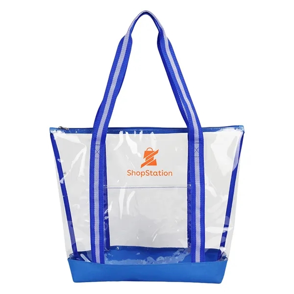 Clear TPU Zippered Tote... from ASI 36730 Ariel Premium Supply Inc