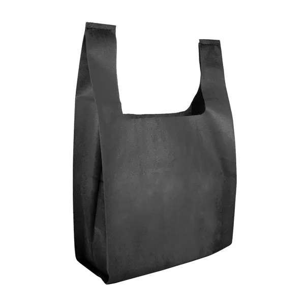 13" x 17" non-woven grocery tote bag with 7" gusset and... from ASI 68507 The Magnet Group / Perfect Line