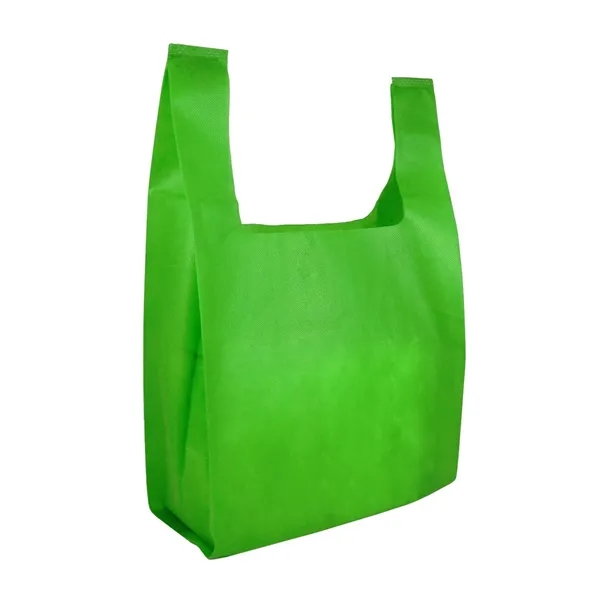 13" x 17" non-woven grocery tote bag with 7" gusset and... from ASI 68507 The Magnet Group / Perfect Line
