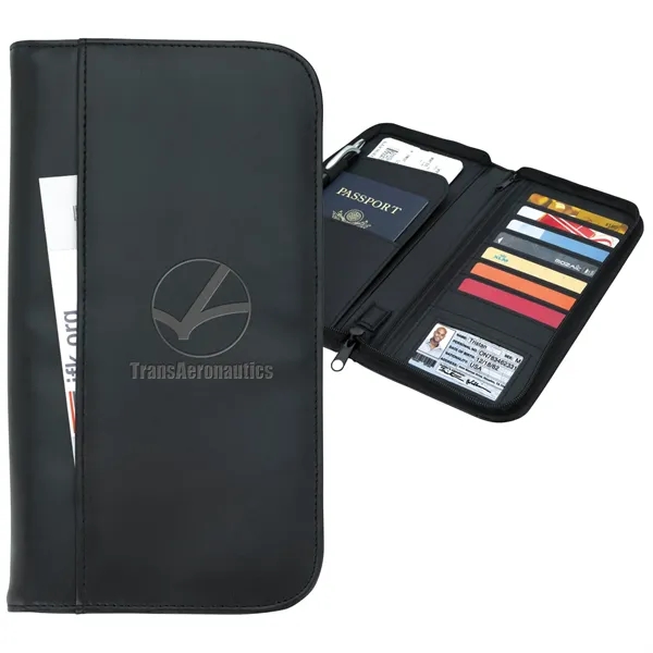 Travel Zippered Wallet... from ASI 40480 Koozie Group / Norwood