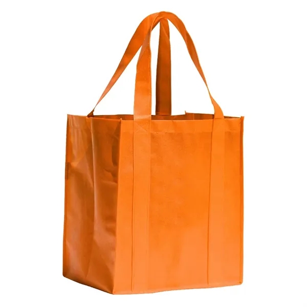 Oversized shopping tote made of 100% reusable and recyclable non-woven polypropylene... from ASI 68507 The Magnet Group / Perfect Line