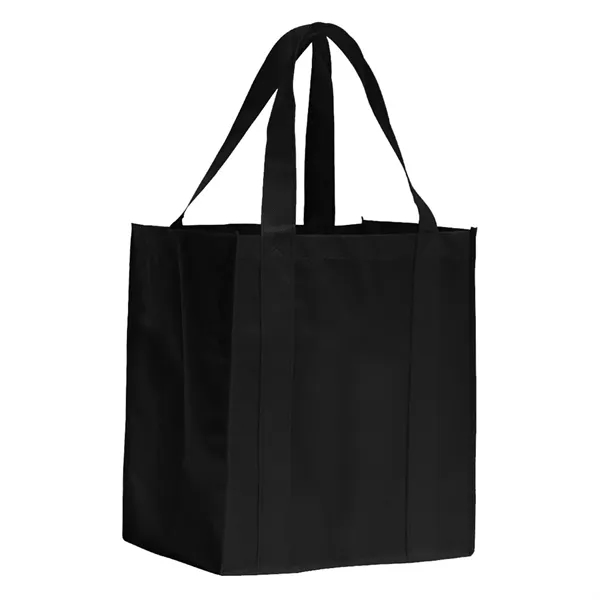 Oversized shopping tote made of 100% reusable and recyclable non-woven polypropylene... from ASI 68507 The Magnet Group / Perfect Line