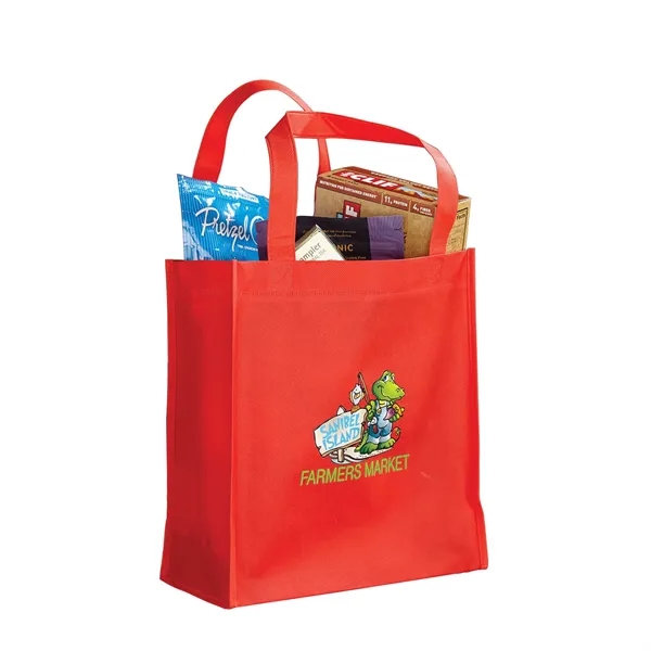 10.75" x 12" polypropylene tote bag with 17" carry straps.... from ASI 68507 The Magnet Group / Perfect Line