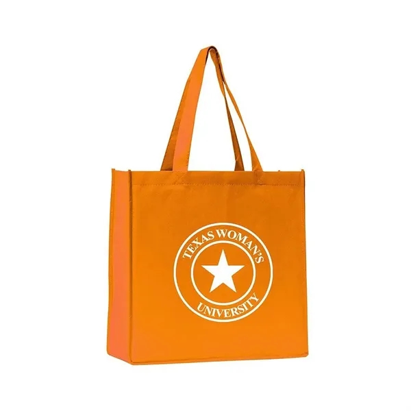 13" x 13' large capacity, non-woven tote bag with 5" gusset... from ASI 68507 The Magnet Group / Perfect Line
