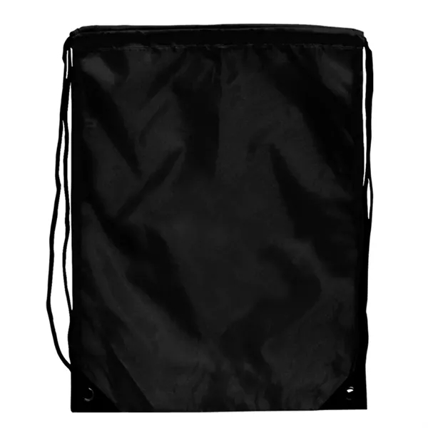 17" x 20" backpack with nylon braided drawstring closure and metal... from ASI 68507 The Magnet Group / Perfect Line