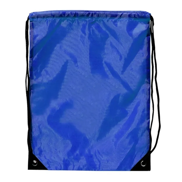 17" x 20" backpack with nylon braided drawstring closure and metal... from ASI 68507 The Magnet Group / Perfect Line