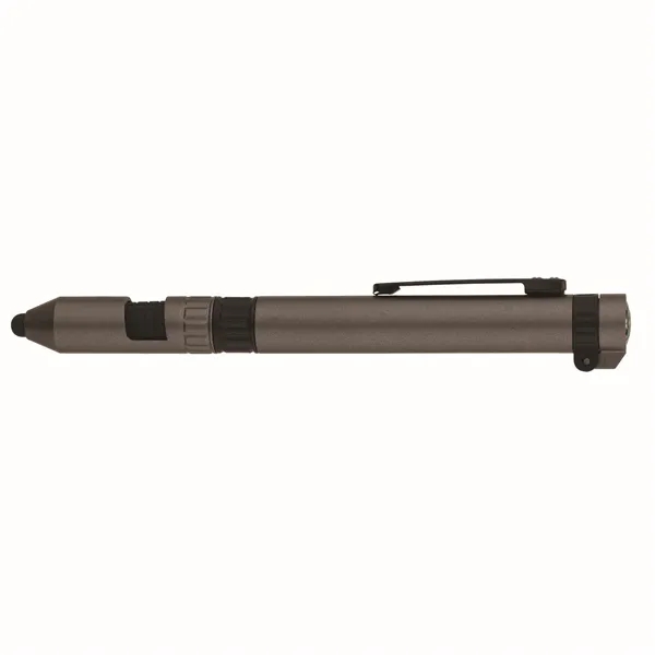 7-in-1 utility pen with compass, LED light, ballpoint pen, capacitive stylus,... from ASI 67866 Logomark/Valumark / Valumark™