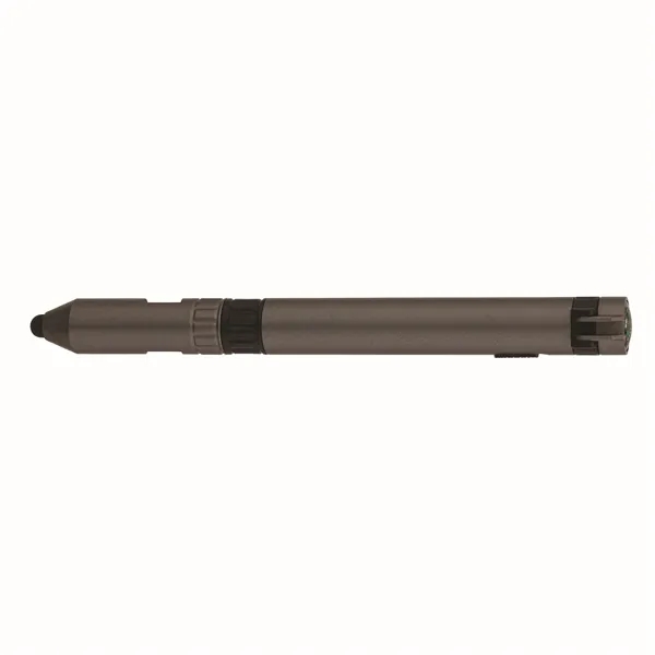 7-in-1 utility pen with compass, LED light, ballpoint pen, capacitive stylus,... from ASI 67866 Logomark/Valumark / Valumark™