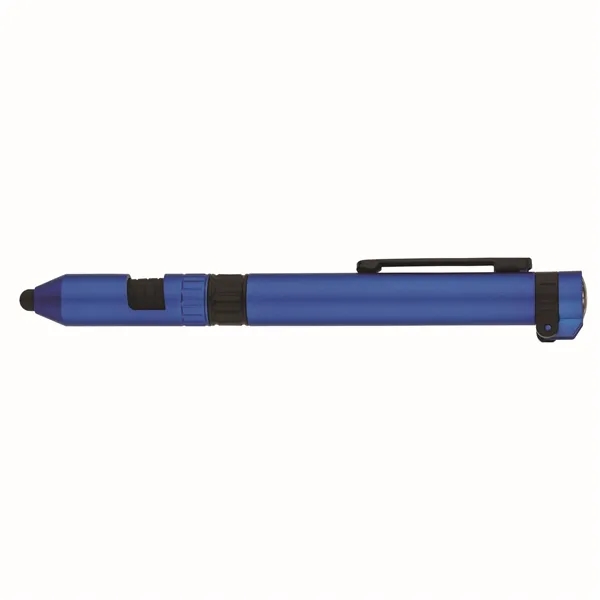 7-in-1 utility pen with compass, LED light, ballpoint pen, capacitive stylus,... from ASI 67866 Logomark/Valumark / Valumark™