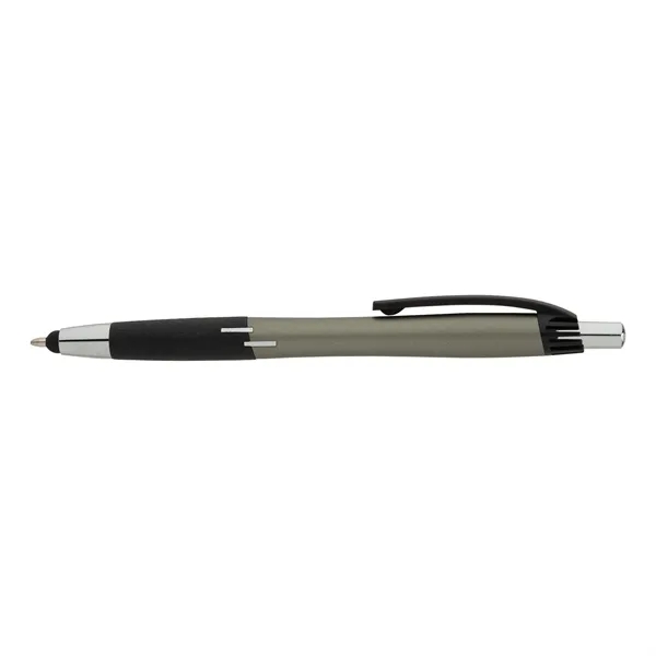 Syracuse Plunge-Action Ballpoint / Stylus Pen... from ASI 67866 Logomark/Valumark