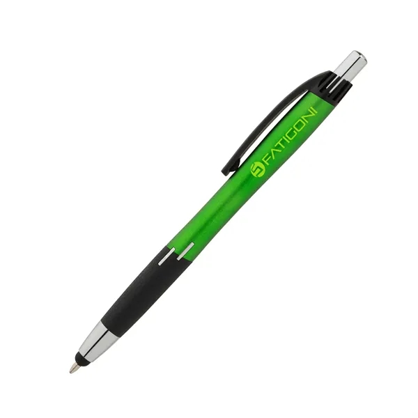 Syracuse Plunge-Action Ballpoint / Stylus Pen... from ASI 67866 Logomark/Valumark