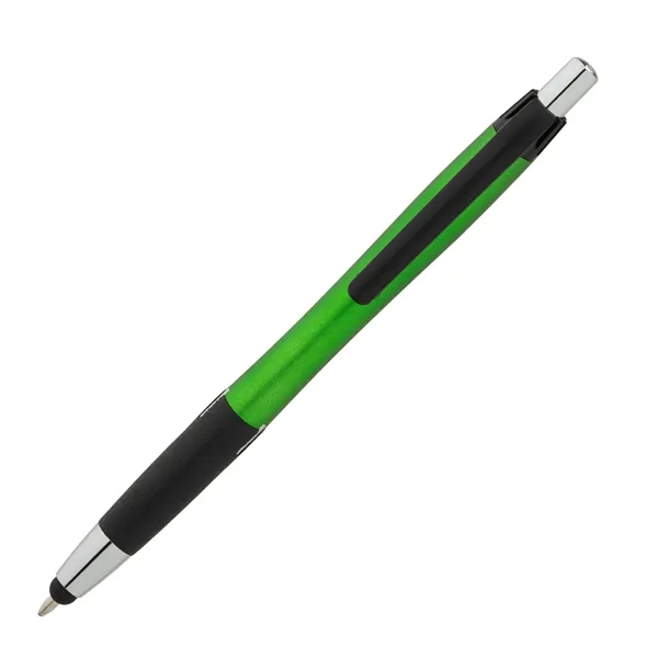 Syracuse Plunge-Action Ballpoint / Stylus Pen... from ASI 67866 Logomark/Valumark
